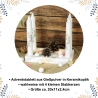 Adventskranz aus Gießpulver | Tablett für Kerzen & Deko