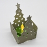 Plotterdatei Weihnachtsbaum Körbchen Teelicht Lichterhaus