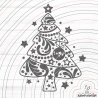 Tannenbaum einfach Plotterdatei SVG DXF 