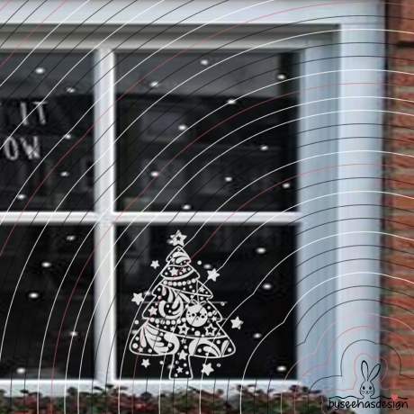 Tannenbaum einfach Plotterdatei SVG DXF 