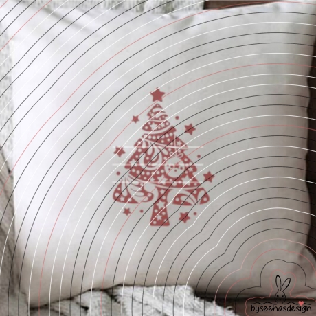 Tannenbaum mega einfach Plotterdatei SVG DXF 