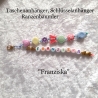 Taschenanhänger Wunschname Taschenbaumler Ranzenbaumler Franziska