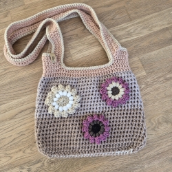 Häkeltasche - Blume