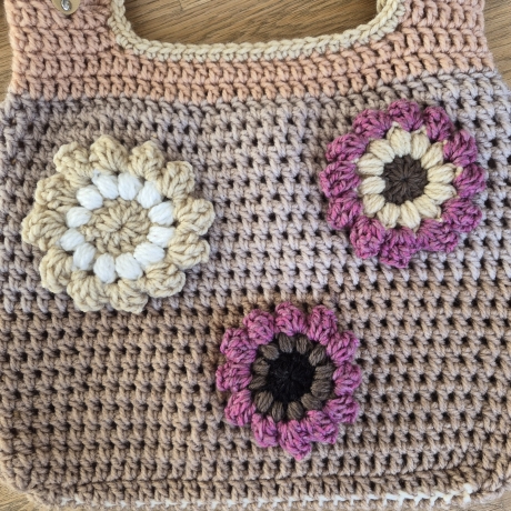 Häkeltasche - Blume