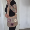Häkeltasche - Blume
