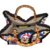 Tasche, Granny-Square-Tasche gehäkelt,Granny-Square-Bag
