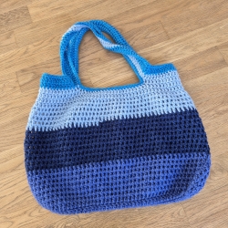 Häkeltasche - blau