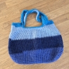 Häkeltasche - blau