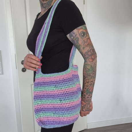 Häkeltasche - bunt