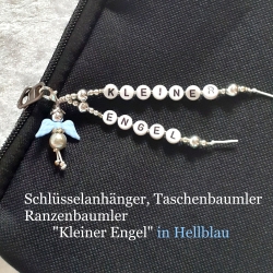 Taschenanhänger kleiner Engel Taschenbaumler Ranzenbaumler 
