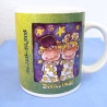 Vintage Kaffeebecher Sternzeichen Zwillinge aus den 80er Jahren