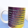 Vintage Kaffeebecher Sternzeichen Zwillinge aus den 80er Jahren