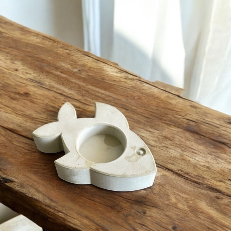 Beton Teelichthalter Fisch | Geschenk | Tierliebhaber | Deko