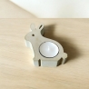 Teelichthalter Hase aus Beton | Osterdeko | Geschenk zu Ostern