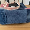 Bunte, einzigartige Handtasche aus Jeans ( upcycling) - 1 -