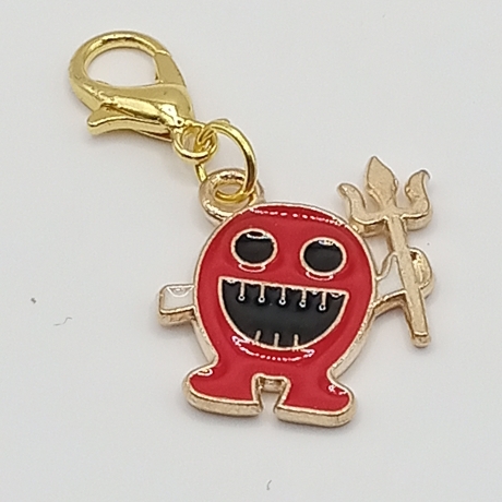 Teufel Clip Anhänger Bettelarmband Halloween Charm