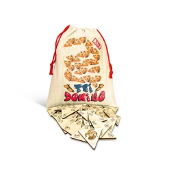 TriDomino | Dreicksdomino Legespiel | 114 Spielsteine 