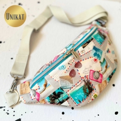UNIKAT / Crossbag/ HipBag /Crossbody /Bauchtasche /Feiertasche