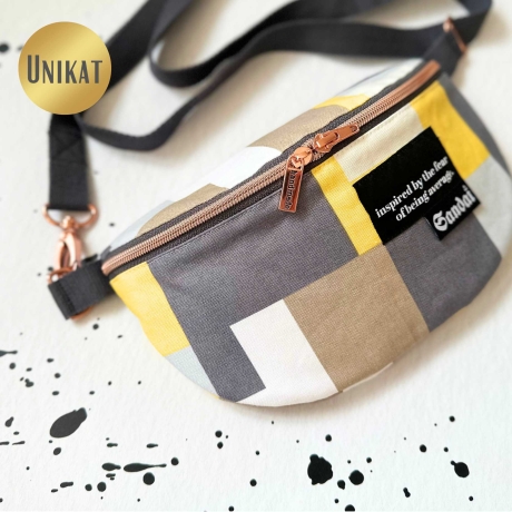 UNIKAT / Crossbag/ HipBag /Crossbody /Bauchtasche /Feiertasche