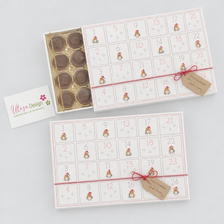 Adventskalender * Advent * Geschenkbox für Toffifee
