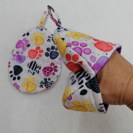 Topfhandschuhe - Topflappen - Ofenhandschuhe - Grillhandschuhe