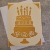 Torte, Geburtstagstorte, Geburtstagskarte, Geburtstag 