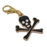 Totenkopf Clip Anhänger Bettelarmband Halloween Charm
