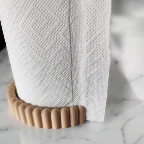 Moderner Papierhandtuchhalter aus PLA gedruckt