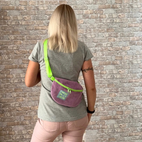 UNIKAT / Crossbag/ HipBag /Crossbody /Bauchtasche /Feiertasche