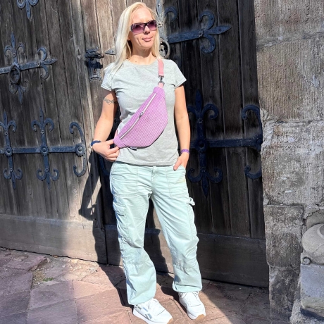 UNIKAT / Crossbag/ HipBag /Crossbody /Bauchtasche /Feiertasche
