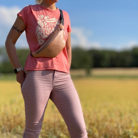 UNIKAT / Crossbag/ HipBag /Crossbody /Bauchtasche /Feiertasche