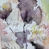 Trauerkarte - Beileidskarte - Trauerkarte - Decoupage