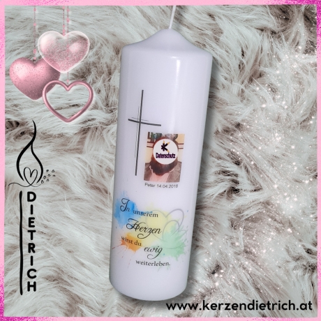 Trauerkerze | Gedenkkerze 23