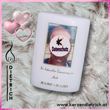 Trauerkerze | Gedenkkerze 48