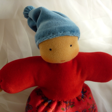 TausendschönStoffpuppen Träumerle. Kleinkindpuppe