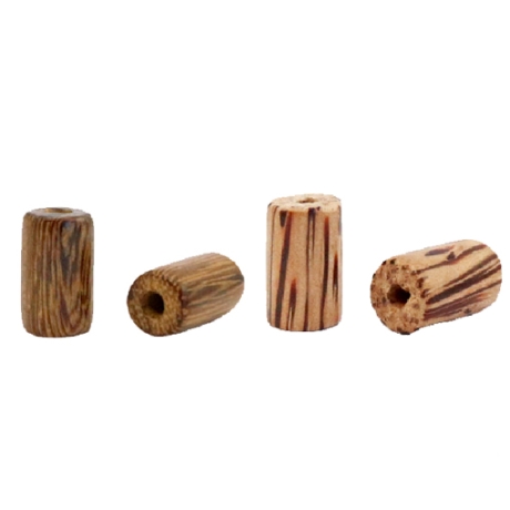 Holzperlen Tube 15mm 5Stk.