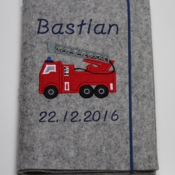 U-Hefthülle Feuerwehr Wollfilz