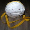 Handtasche Wichtel Frühling Rund Upcycling Jeans/Kunstleder
