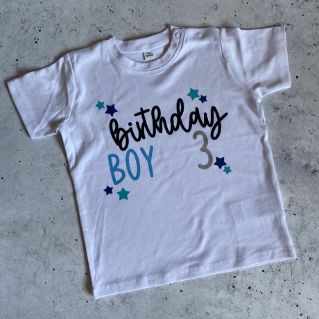 Birthday Boy blau (Geburtstagsshirt)