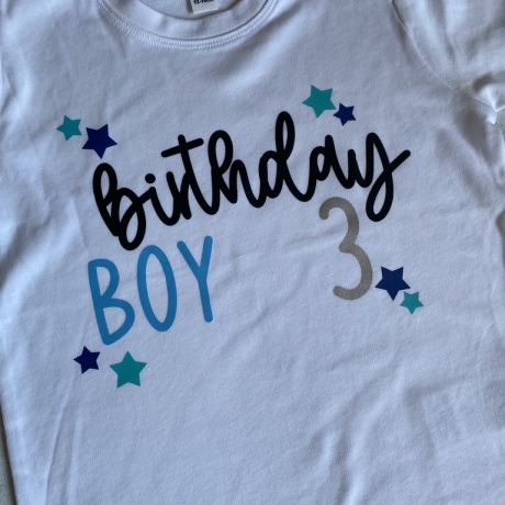 Birthday Boy blau (Geburtstagsshirt)