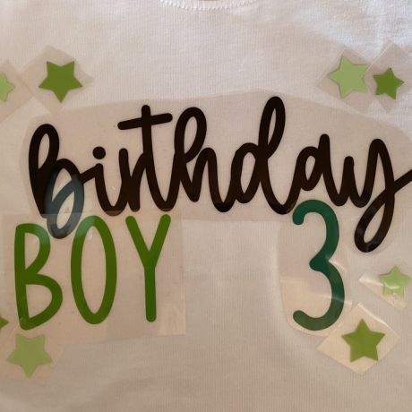 Birthday Boy grün (Geburtstagsshirt)