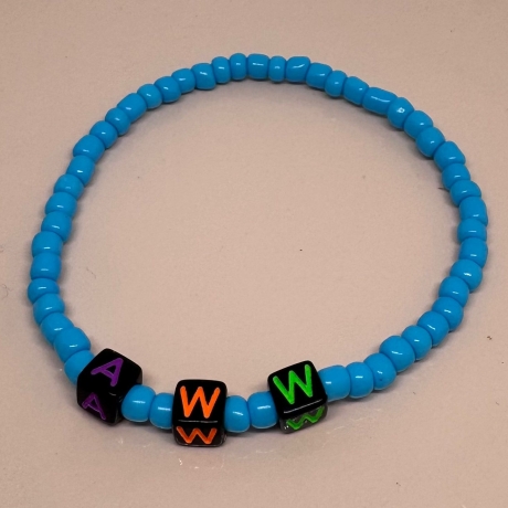 Trend Statement-Armbänder Jugendwort Handgemacht personalisierbar
