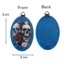 Keines Wandbild Gothic Blau