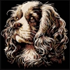 Stickdatei King Charles Cavalier Sandy  Hund  Lunachild