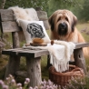 NEU Stickdatei Briard Jolina Hund realistisch