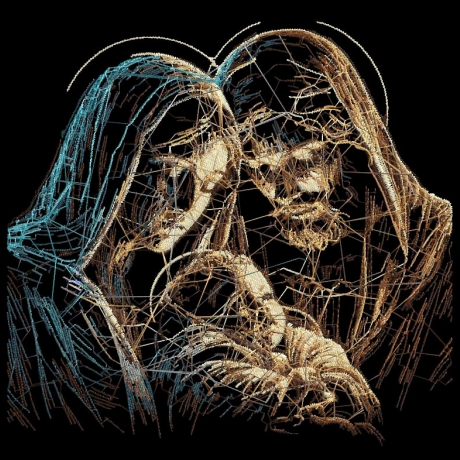 Neu AUFWENDIGE Stickdatei Maria Jesus Josef von Lunachild