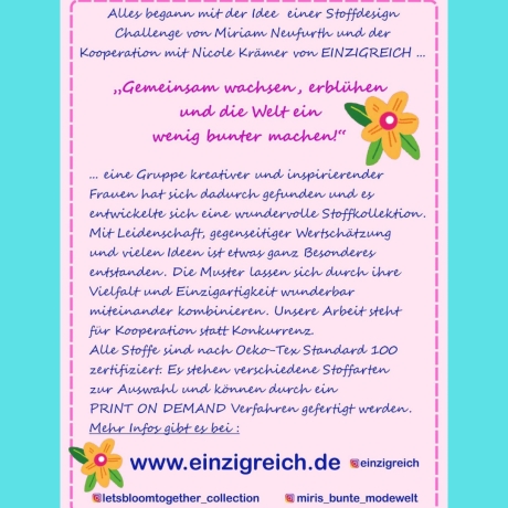 Wimpelkette 1 Community Collection Letsbloomtogether 