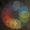Regenbogen Flächenmuster 01 - 19.35x19.28 cm