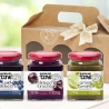 GOURMET-GESCHENKBOX | 3 Fruchtaufstriche | handgemachte Marmelade