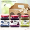GOURMET-GESCHENKBOX | 3 Fruchtaufstriche | handgemachte Marmelade